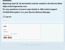 Tablet Screenshot of logicops.logicworks.net